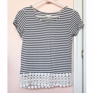 Super soft striped tee by Maison Jules (Macy's)